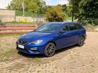 Usata Seat Leon FR 131 CV (96 kW) 2019 Blu/azzurro Station wagon