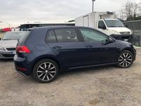 Usata VW Golf VII Highline 110 CV (80 kW) 2015 Blu Berlina