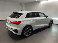 Usata Audi A3 S-Line 245 CV (180 kW) 2024 Bianco ghiaccio metallizzato Berlina