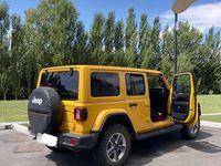 Usata Jeep Wrangler Unlimited Sahara 200 CV (147 kW) 2020 Giallo SUV