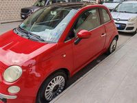 Usata Fiat 500 Lounge 69 CV (50 kW) 2010 Rosso Berlina
