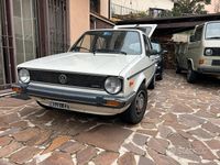 Usata VW Golf I 1981 Bianco Utilitaria