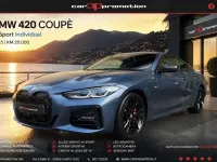 Usata BMW 420 Coupé M Sport 184 CV (135 kW) 2023 Blu Coupé