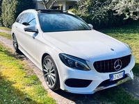 Usata Mercedes C180 Premium 2015 Bianco Station wagon