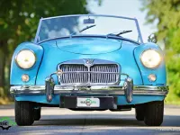 Usata MG MGA 72 CV (52 kW) 1957 Blu Cabrio