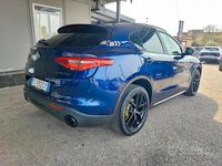 Usata Alfa Romeo Stelvio Super 210 CV (154 kW) 2018 Blu SUV