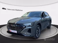 Usata Audi Q8 e-tron Advanced Plus 300 kW (408 CV) 2024 Grigio chronos metallizzato SUV