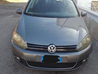 Usata VW Golf VI Comfortline 110 CV (80 kW) 2009 Grigio Utilitaria