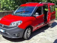 Usata Fiat Doblò Easy 105 CV (77 kW) 2015 Rosso Monovolume