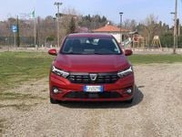 Usata Dacia Sandero Expression 91 CV (66 kW) 2022 Rosso Utilitaria