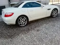 Usata Mercedes SLK200 184 CV (135 kW) 2012 Bianco Cabrio