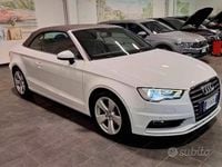 Usata Audi A3 Cabriolet Ambition 150 CV (110 kW) 2016 Bianco Cabrio