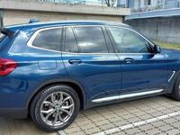 Usata BMW X3 xLine 190 CV (139 kW) 2018 Blu SUV