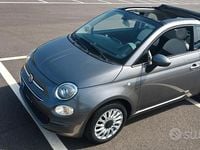 Usata Fiat 500C Dolcevita 69 CV (50 kW) 2019 Grigio Cabrio