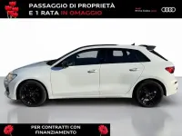 Usata Audi A3 Advanced Plus 116 CV (85 kW) 2025 Bianco ghiacciaio metallizzato Berlina