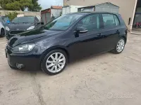 Usata VW Golf VI Highline 105 CV (77 kW) 2011 Nero Utilitaria