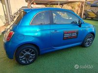 Usata Fiat 500 Sport 95 CV (69 kW) 2016 Blu Berlina