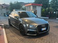 Usata Audi A3 S-Line 116 CV (85 kW) 2017 Grigio Berlina