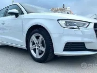 Usata Audi A3 110 CV (80 kW) 2017 Bianco Station wagon