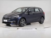 Usata BMW 220 Active Tourer Luxury Line 191 CV (140 kW) 2019 Blu Monovolume