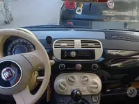 Usata Fiat 500 Lounge 69 CV (50 kW) 2012 Nero Monovolume