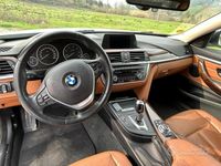 usata BMW 420 d luxury interni in pelle biscotto