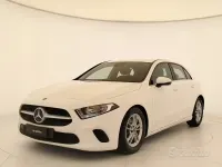 Usata Mercedes A180 Business 136 CV (100 kW) 2019 Bianco Berlina