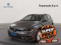 Usata VW Polo Style 90 CV (66 kW) 2022 Grigio Utilitaria