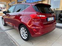 Usata Ford Fiesta Titanium 86 CV (63 kW) 2018 Rosso Utilitaria