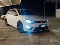 Usata VW Golf VII R-line 110 CV (80 kW) 2016 Bianco Berlina