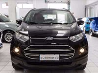 Usata Ford Ecosport 95 CV (69 kW) 2015 Nero SUV