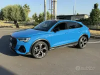 Usata Audi Q3 Sportback Design 150 CV (110 kW) 2021 Bluazzurro SUV