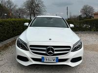 Usata Mercedes C220 Executive 194 CV (142 kW) 2018 Bianco Berlina