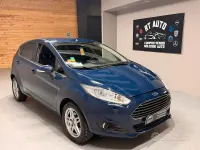 Usata Ford Fiesta Titanium 97 CV (71 kW) 2014 Blu Utilitaria
