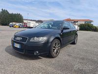 Usata Audi A3 Ambition 140 CV (102 kW) 2004 Nero Utilitaria