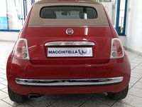 Usata Fiat 500C Lounge 95 CV (69 kW) 2011 Rosso Cabrio