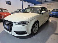 Usata Audi A3 Attraction 105 CV (77 kW) 2013 Bianco Berlina