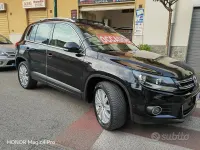 Usata VW Tiguan Business 110 CV (80 kW) 2012 Nero SUV