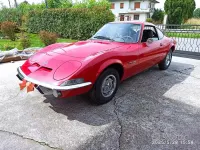 Usata Opel GT 1970 Rosso Coupé