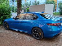 Usata Alfa Romeo Giulia Ti 210 CV (154 kW) 2018 Blu Berlina