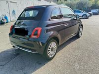 Usata Fiat 500C 69 CV (50 kW) 2017 Nero Cabrio