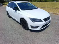 Usata Seat Leon ST FR 184 CV (135 kW) 2016 Bianco Station wagon