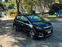 Usata Peugeot 108 Allure 69 CV (50 kW) 2017 Nero Utilitaria