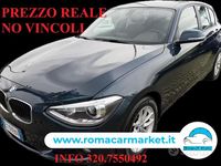 Usata BMW 116 Efficient Dynamics 116 CV (85 kW) 2015 Blu Utilitaria