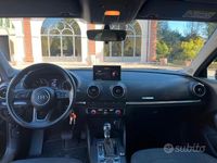 Usata Audi A3 Attraction 110 CV (80 kW) 2019 Nero Berlina