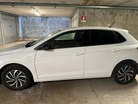 Usata VW Polo Life 95 CV (69 kW) 2021 Bianco Berlina
