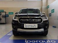 Usata Ford Ranger Limited 170 CV (125 kW) 2023 Nero metallizzato Pick-up