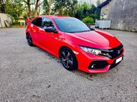 Usata Honda Civic Elegance 131 CV (96 kW) 2018 Rosso Berlina