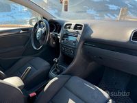 Usata VW Golf VI 2012 Bianco Utilitaria