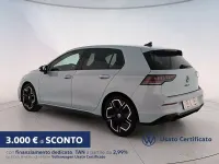 Nuova VW Golf VIII R-line Plus 150 CV (110 kW) 2026 Crystal ice blue metallizzato Berlina